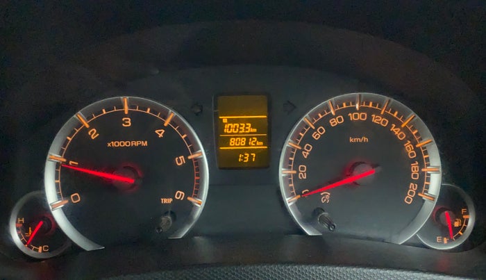 2012 Maruti Swift VDI, Diesel, Manual, 80,812 km, Odometer Image