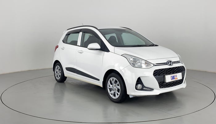 2018 Hyundai Grand i10 SPORTZ (O) 1.2 KAPPA VTVT, CNG, Manual, 38,086 km, Right Front Diagonal