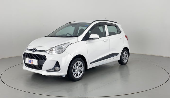 2018 Hyundai Grand i10 SPORTZ (O) 1.2 KAPPA VTVT, CNG, Manual, 38,086 km, Left Front Diagonal