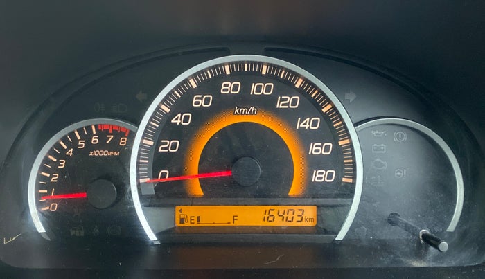 2015 Maruti Wagon R 1.0 VXI, Petrol, Manual, 16,443 km, Odometer Image