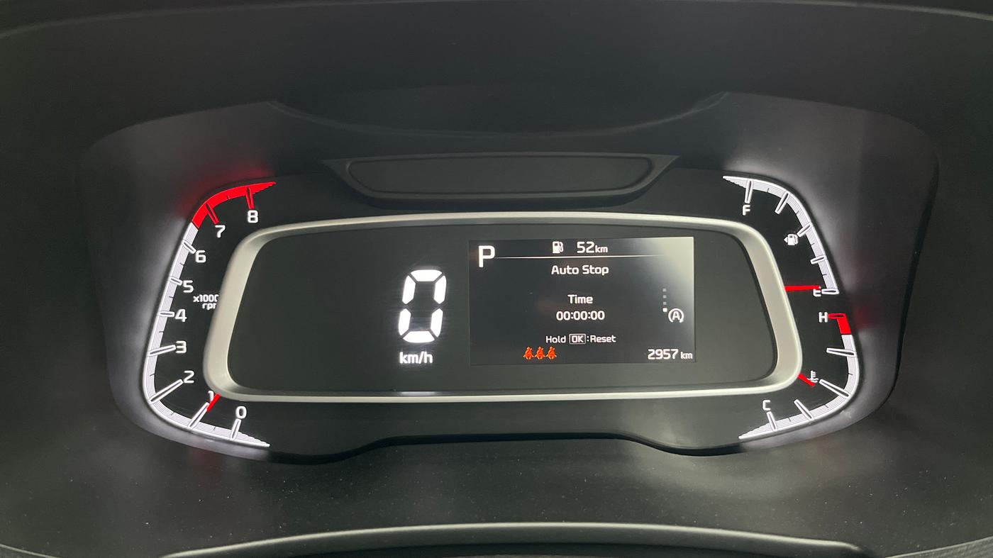 2023 KIA SONET X LINE 1.0 DCT, Petrol, Automatic, 2,955 km, Odometer Image