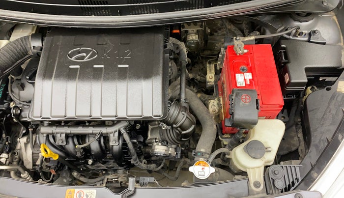 2014 Hyundai Grand i10 ASTA 1.2 KAPPA VTVT, Petrol, Manual, 80,515 km, Engine View - Left