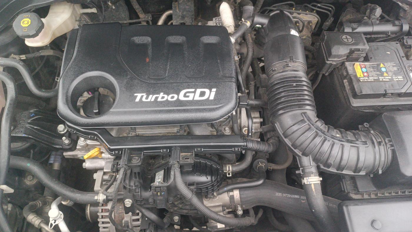2023 KIA SONET HTK PLUS 1.0 IMT, Petrol, Manual, 66,328 km, Engine View