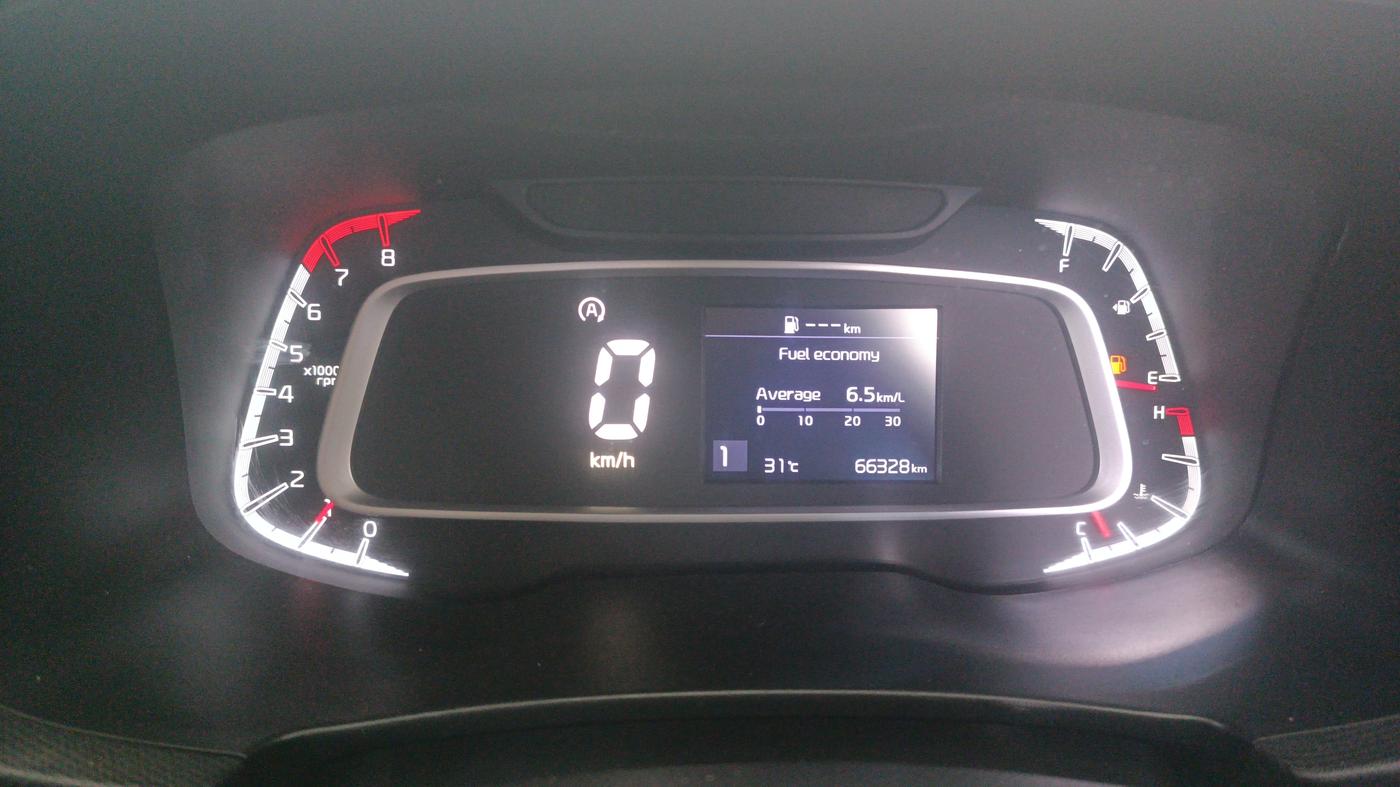2023 KIA SONET HTK PLUS 1.0 IMT, Petrol, Manual, 66,328 km, Odometer Image