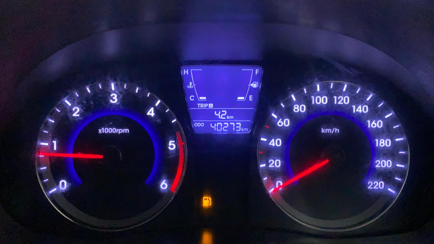 2013 Hyundai Verna FLUIDIC 1.4 CRDI EX, Diesel, Manual, 40,273 km, Odometer Image
