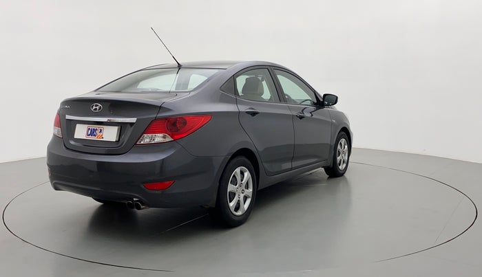 2013 Hyundai Verna FLUIDIC 1.4 CRDI EX, Diesel, Manual, 40,273 km, Right Back Diagonal