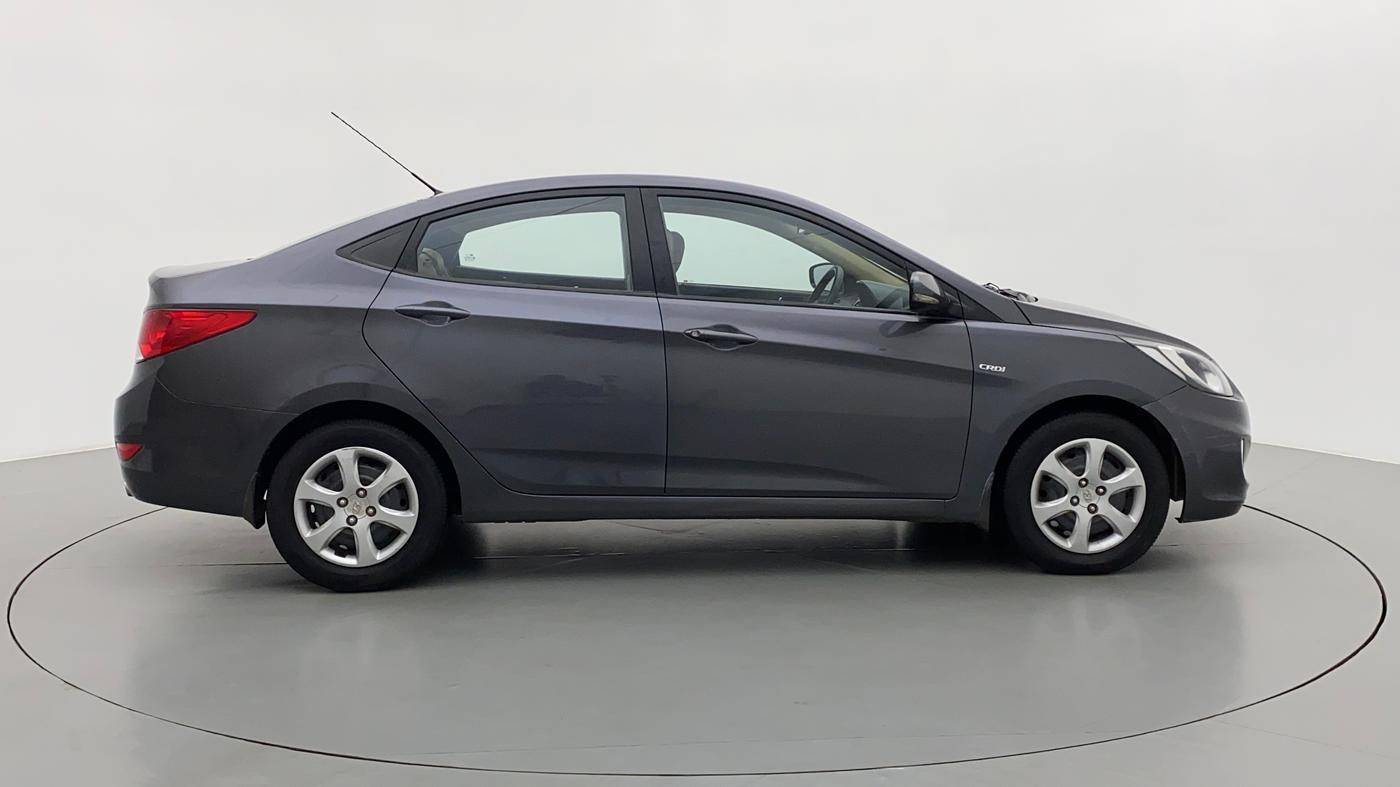 2013 Hyundai Verna FLUIDIC 1.4 CRDI EX, Diesel, Manual, 40,273 km, Right Side