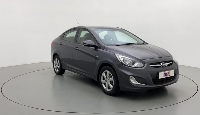 2013 Hyundai Verna FLUIDIC 1.4 CRDI EX, Diesel, Manual, 40,273 km, Right Front Diagonal