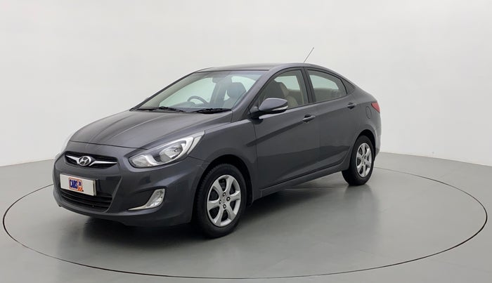 2013 Hyundai Verna FLUIDIC 1.4 CRDI EX, Diesel, Manual, 40,273 km, Left Front Diagonal
