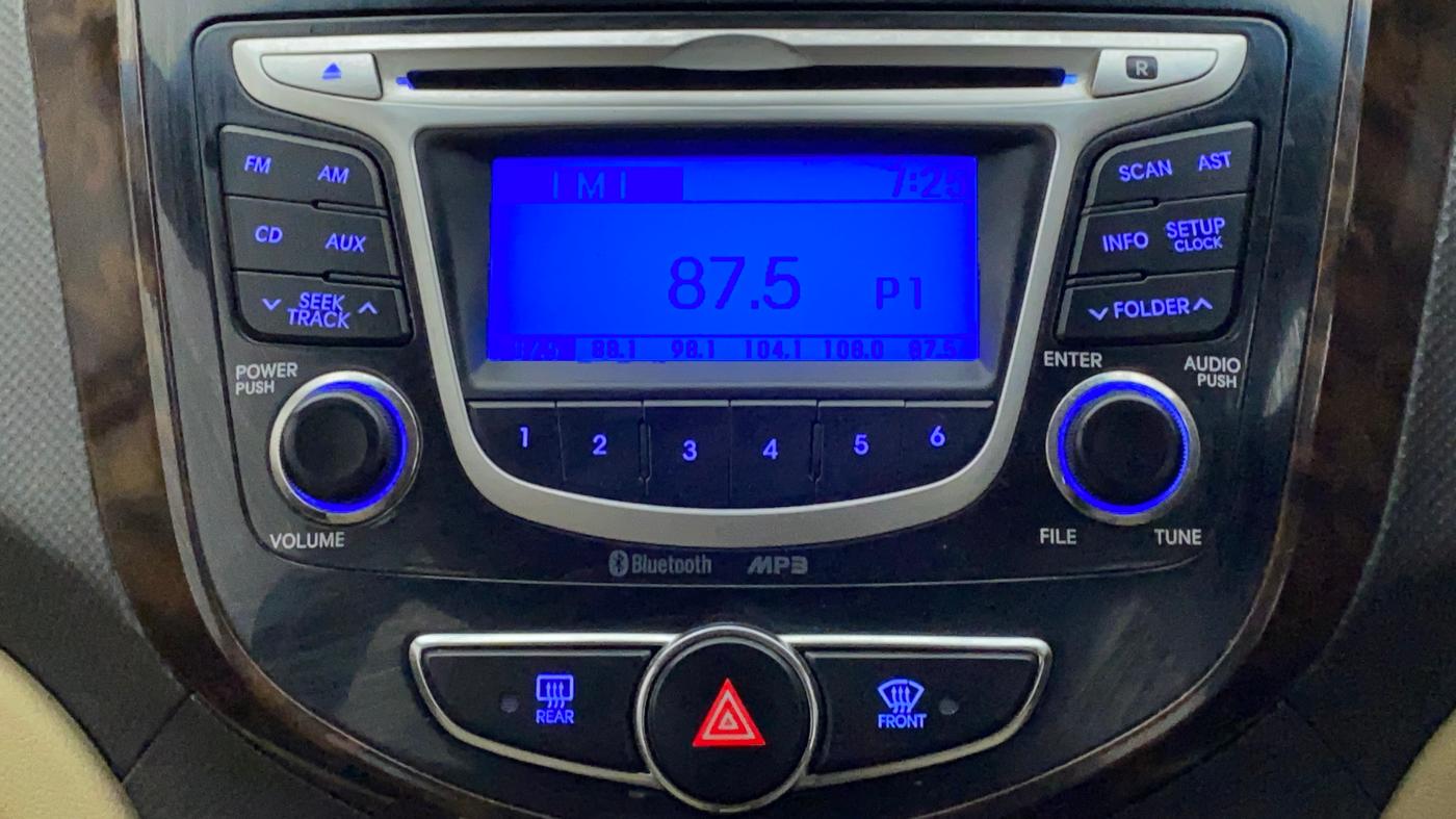 2013 Hyundai Verna FLUIDIC 1.4 CRDI EX, Diesel, Manual, 40,273 km, Infotainment System