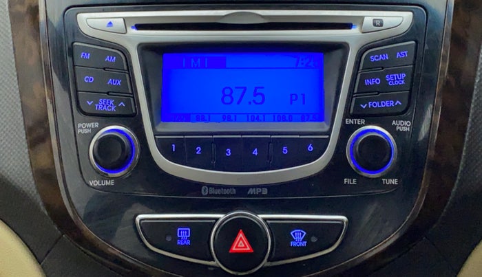 2013 Hyundai Verna FLUIDIC 1.4 CRDI EX, Diesel, Manual, 40,273 km, Infotainment System