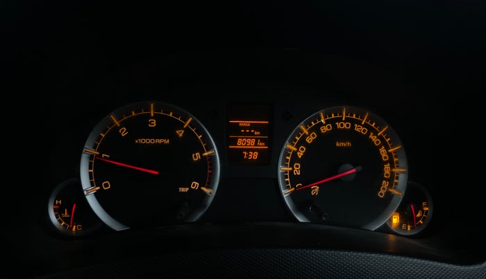 2012 Maruti Swift VDI, Diesel, Manual, 80,978 km, Odometer Image