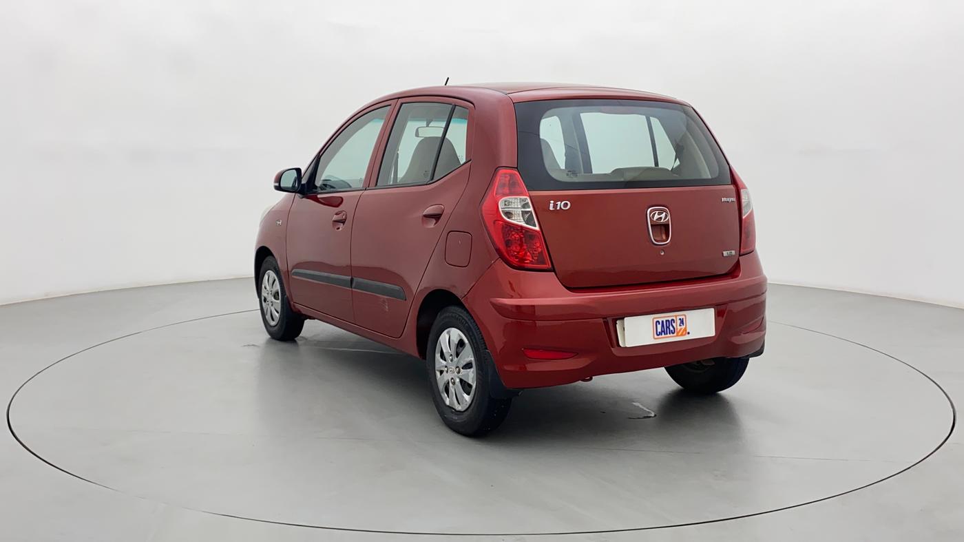 2013 Hyundai i10 MAGNA 1.2, Petrol, Manual, 1,07,827 km, Left Back Diagonal