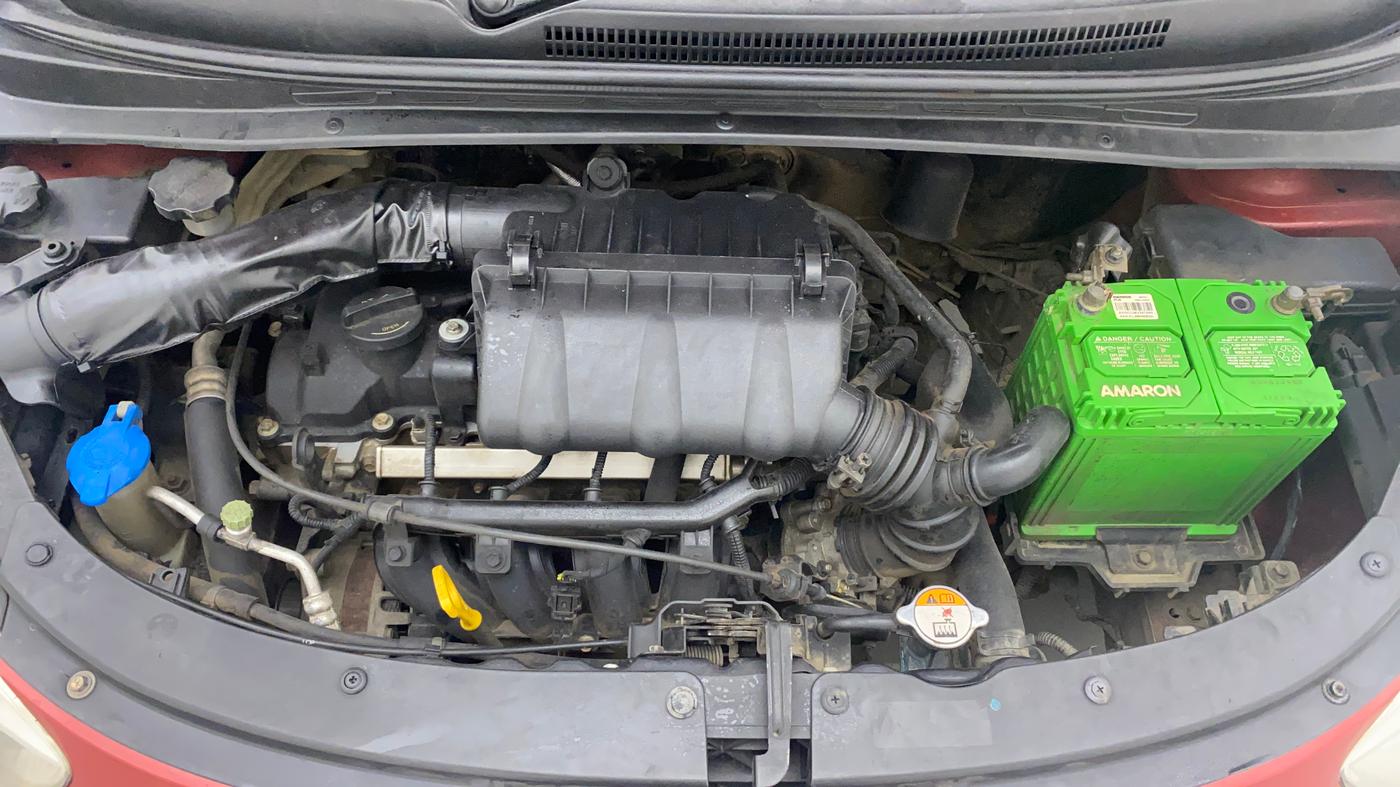 2013 Hyundai i10 MAGNA 1.2, Petrol, Manual, 1,07,827 km, Open Bonet