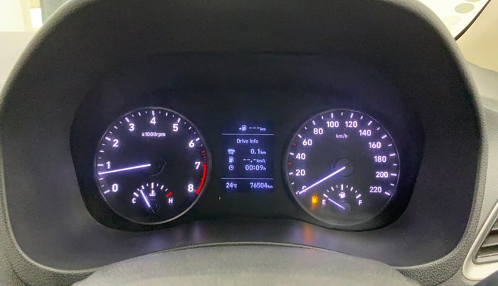 2019 Hyundai Verna 1.6 VTVT SX, Petrol, Manual, 76,503 km, Odometer Image