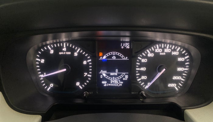 2022 Tata PUNCH ACCOMPLISHED MT, Petrol, Manual, 34,966 km, Odometer Image