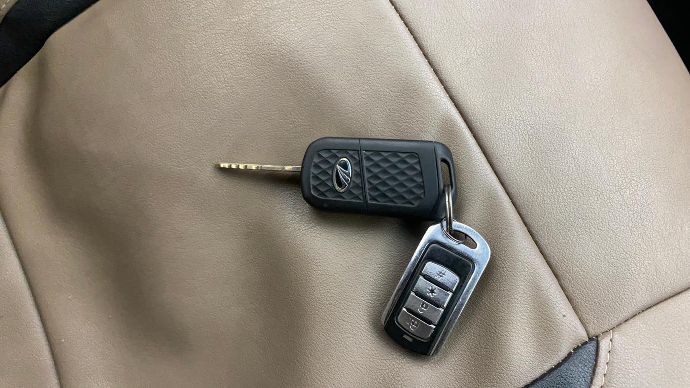 2019 Mahindra MARAZZO M2 8 STR, Diesel, Manual, 77,846 km, Key Close Up