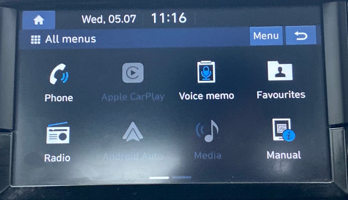 2020 Hyundai GRAND I10 NIOS SPORTZ 1.2 KAPPA VTVT, Petrol, Manual, 30,073 km, Apple CarPlay and Android Auto