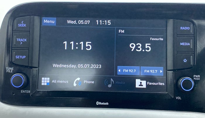 2020 Hyundai GRAND I10 NIOS SPORTZ 1.2 KAPPA VTVT, Petrol, Manual, 30,073 km, Infotainment System