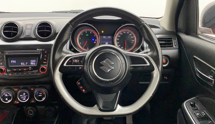 2018 Maruti Swift ZXI AMT, Petrol, Automatic, 89,965 km, Steering Wheel Close Up