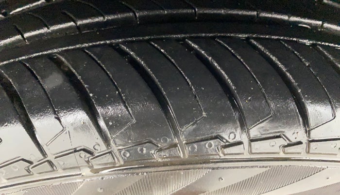 2022 Tata TIGOR XZ PLUS PETROL, Petrol, Manual, 67,809 km, Left Front Tyre Tread