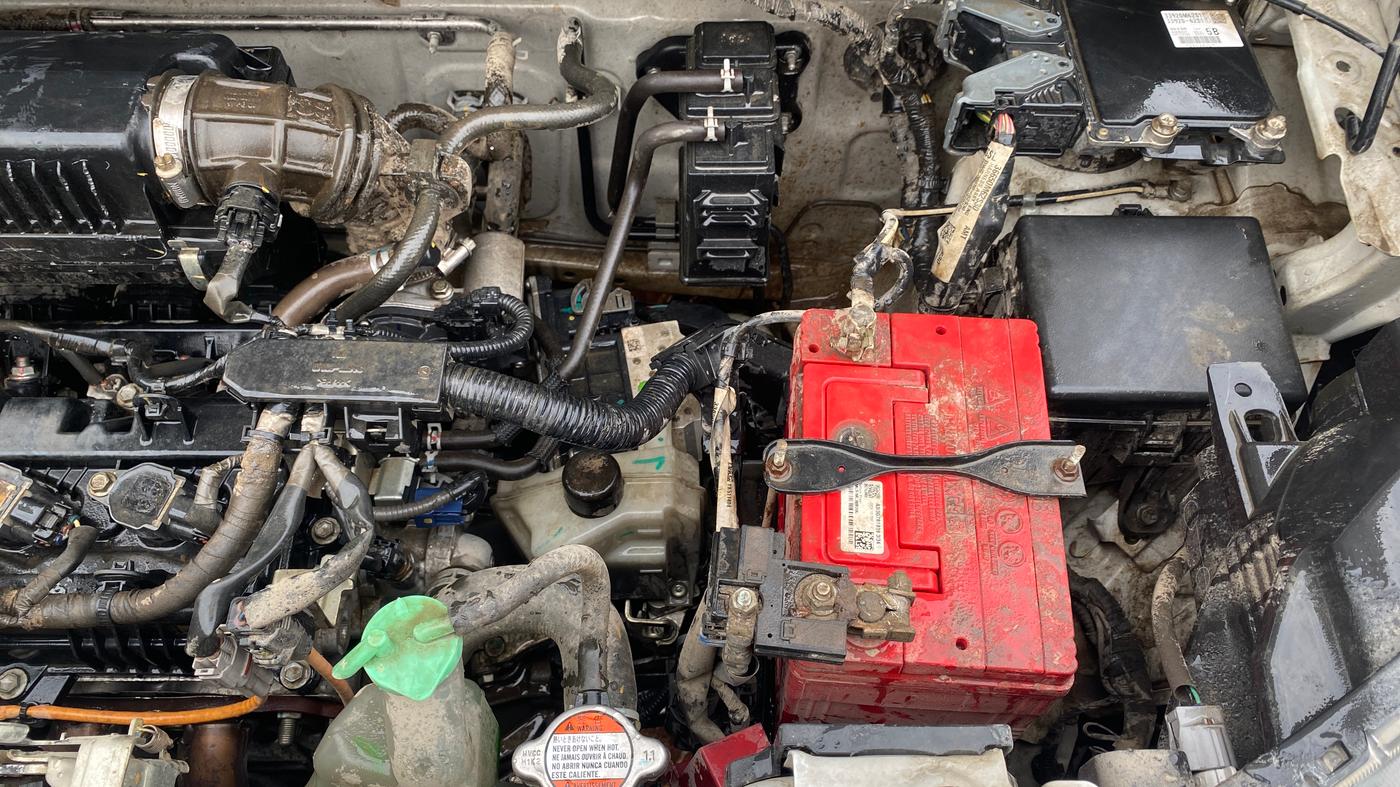 2022 Maruti S PRESSO VXI PLUS AMT, Petrol, Automatic, 42,120 km, Engine View - Left