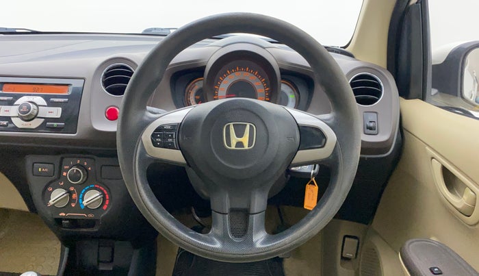 2012 Honda Brio S MT, Petrol, Manual, 66,434 km, Steering Wheel Close Up