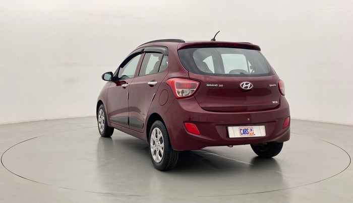 2014 Hyundai Grand i10 SPORTZ 1.2 KAPPA VTVT, Petrol, Manual, 38,143 km, Left Back Diagonal