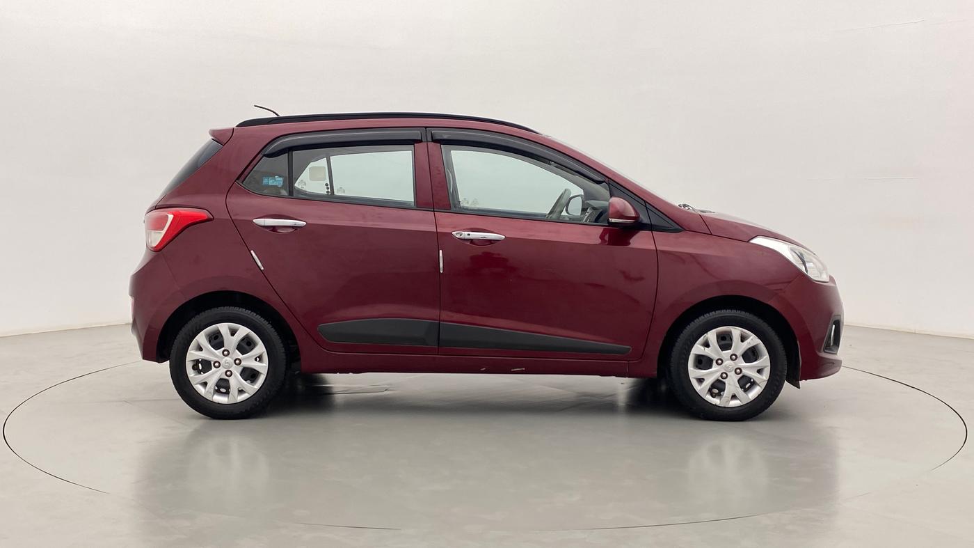 2014 Hyundai Grand i10 SPORTZ 1.2 KAPPA VTVT, Petrol, Manual, 38,143 km, Right Side View