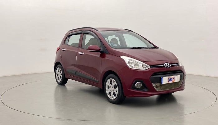 2014 Hyundai Grand i10 SPORTZ 1.2 KAPPA VTVT, Petrol, Manual, 38,143 km, Right Front Diagonal