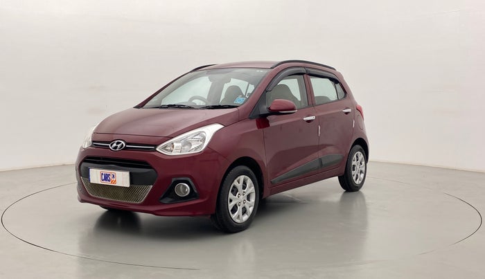 2014 Hyundai Grand i10 SPORTZ 1.2 KAPPA VTVT, Petrol, Manual, 38,143 km, Left Front Diagonal