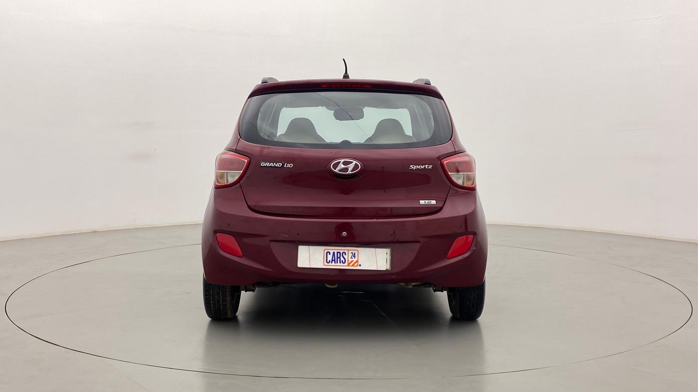 2014 Hyundai Grand i10 SPORTZ 1.2 KAPPA VTVT, Petrol, Manual, 38,143 km, Back/Rear