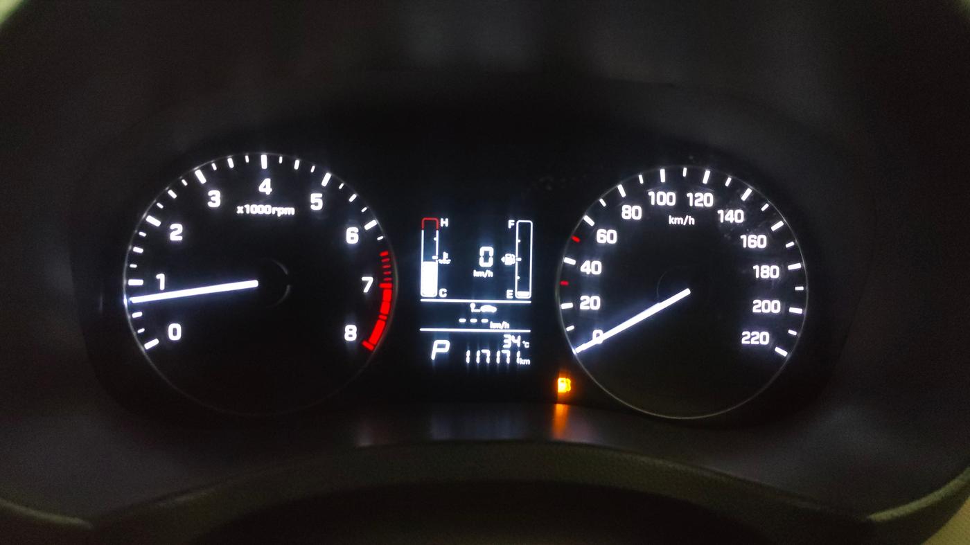 2016 Hyundai Creta SX PLUS AT 1.6 PETROL, Petrol, Automatic, 1,17,164 km, Odometer Image