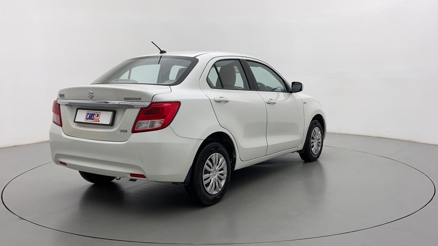 2018 Maruti Dzire VDI, Diesel, Manual, 55,465 km, Right Back Diagonal