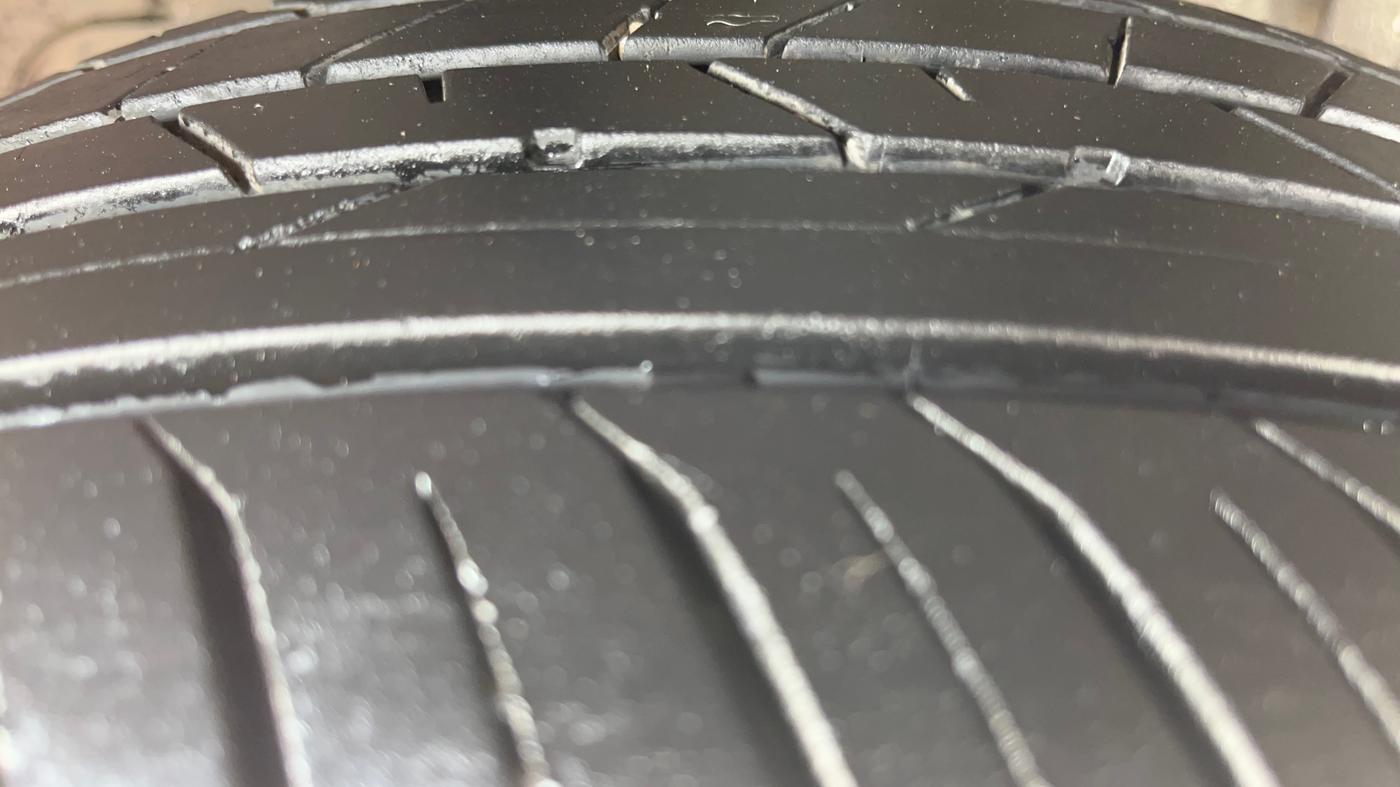 2019 Tata NEXON XM PETROL, Petrol, Manual, 49,129 km, Left Front Tyre Tread