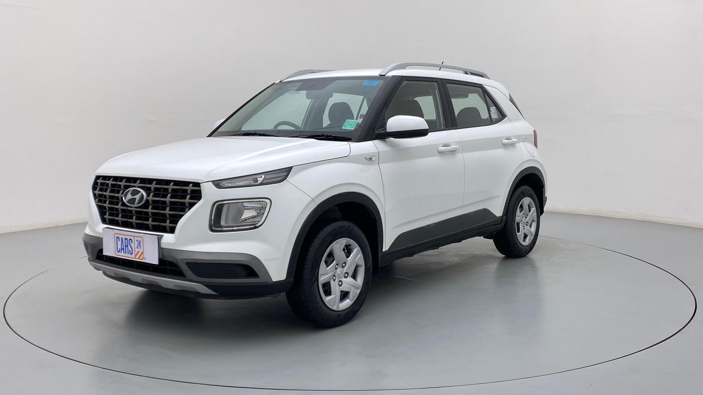 2020 Hyundai VENUE S MT 1.2 KAPPA, Petrol, Manual, 14,081 km, Left Front Diagonal