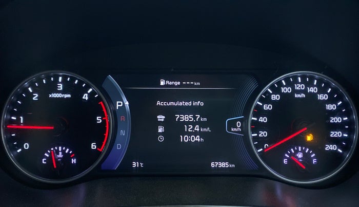 2020 KIA SELTOS 1.5 GTX+ AT, Diesel, Automatic, 67,429 km, Odometer Image