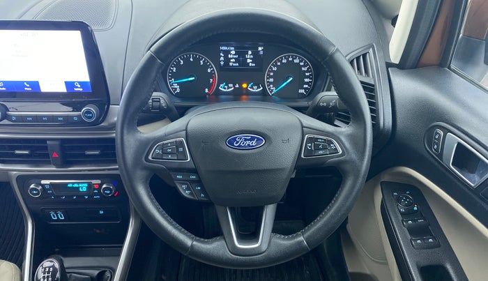 2021 Ford Ecosport TITANUIM + SE 1.5L PETROL, Petrol, Manual, 14,393 km, Steering Wheel Close Up