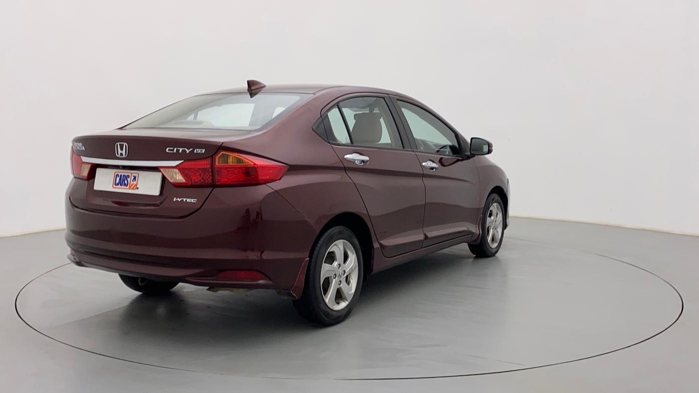 2015 Honda City VX MT PETROL, Petrol, Manual, 72,170 km, Right Back Diagonal