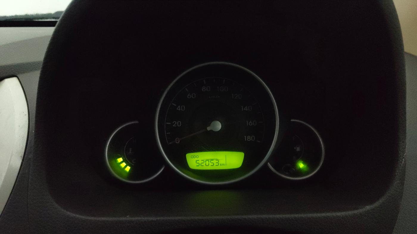 2015 Hyundai Eon SPORTZ, Petrol, Manual, 52,029 km, Odometer Image
