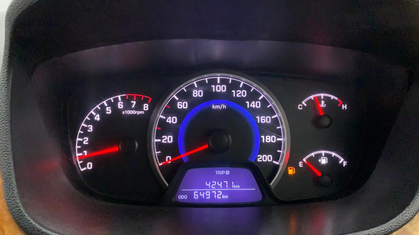 2017 Hyundai Grand i10 SPORTZ (O) 1.2 KAPPA VTVT, Petrol, Manual, 64,964 km, Odometer Image