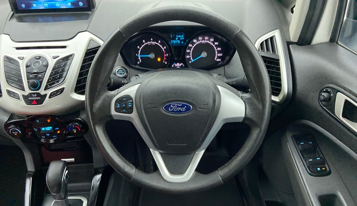 2017 Ford Ecosport TITANIUM 1.5L PETROL AT, Petrol, Automatic, 76,626 km, Steering Wheel Close Up