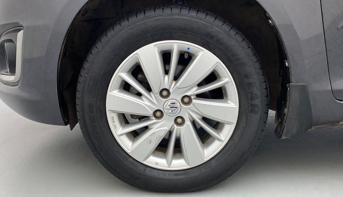 2015 Maruti Swift ZXI D, Petrol, Manual, 33,128 km, Left Front Wheel