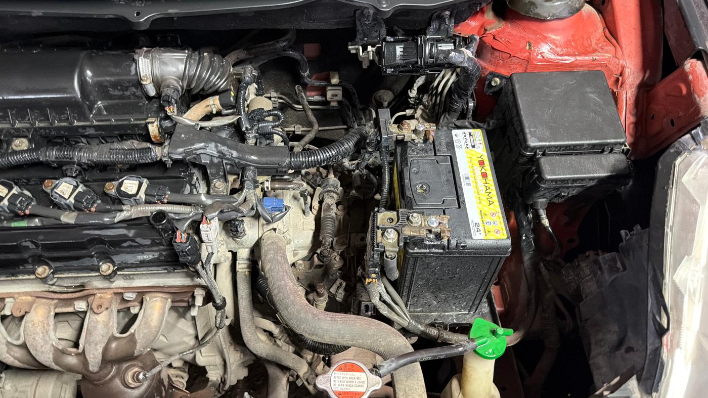 2016 Maruti Baleno ZETA CVT PETROL 1.2, Petrol, Automatic, 65,858 km, Engine View - Left