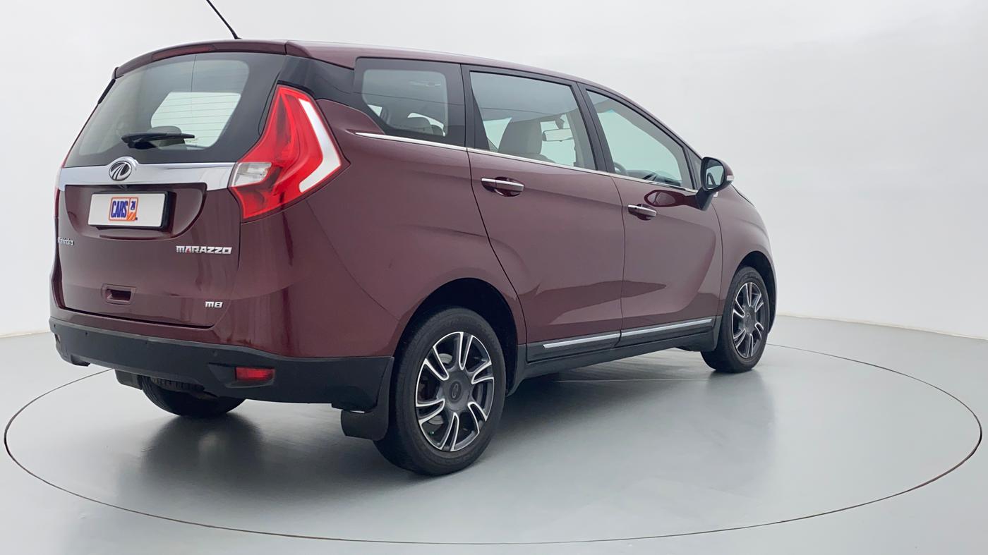 2018 Mahindra MARAZZO M8 7 STR, Diesel, Manual, Right Back Diagonal