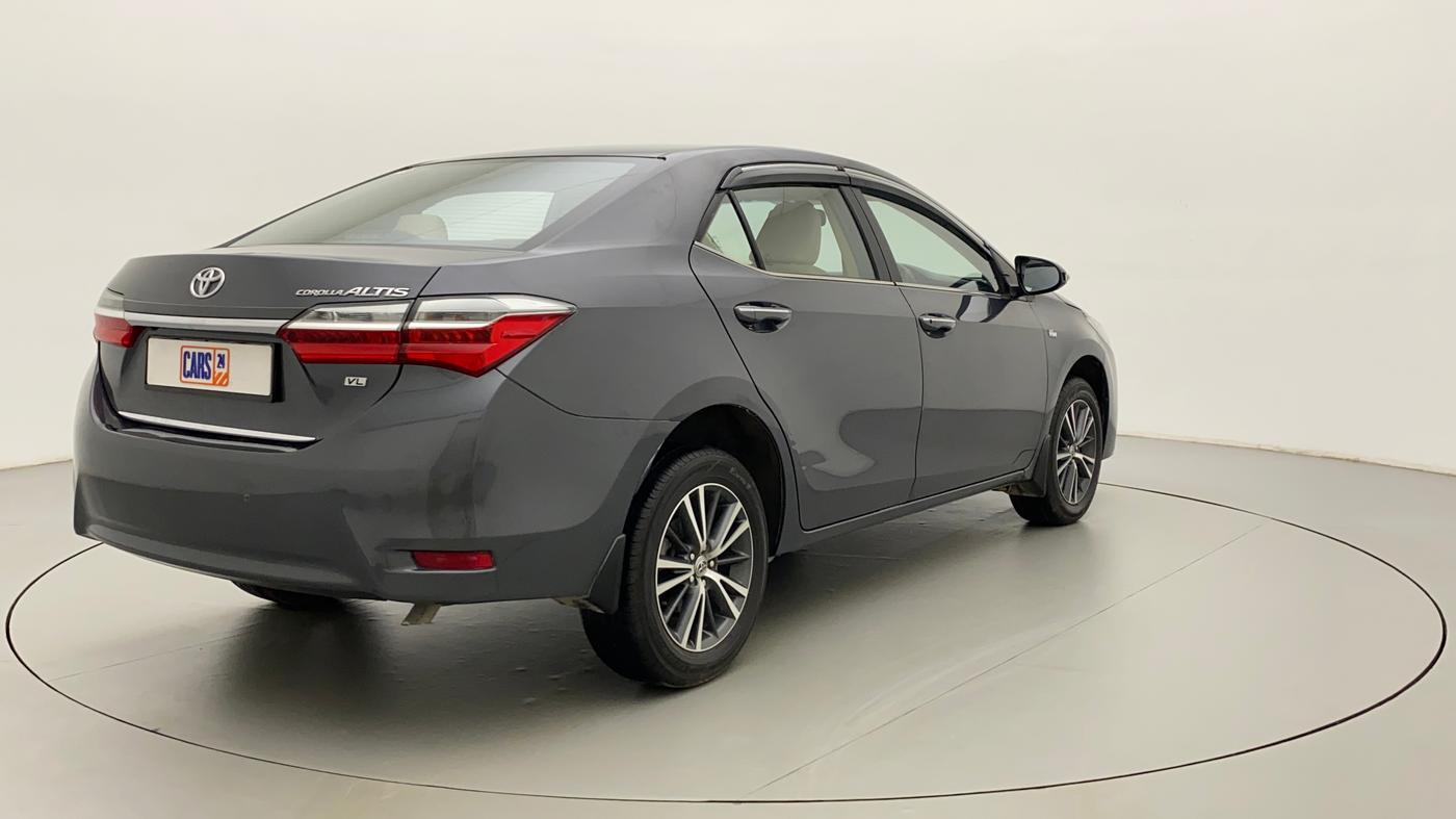 2017 Toyota Corolla Altis VL CVT PETROL, Petrol, Automatic, 86,409 km, Right Back Diagonal