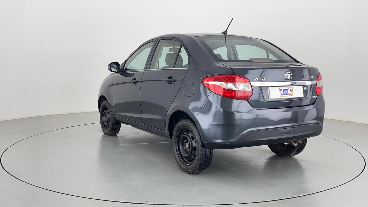 2017 Tata Zest XM RT, Petrol, Manual, 60,308 km, Left Back Diagonal