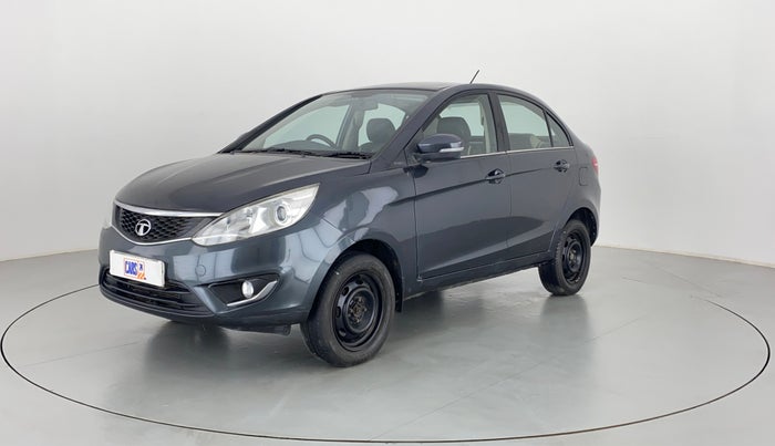 2017 Tata Zest XM RT, Petrol, Manual, 60,308 km, Left Front Diagonal