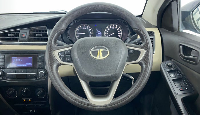 2017 Tata Zest XM RT, Petrol, Manual, 60,308 km, Steering Wheel Close Up