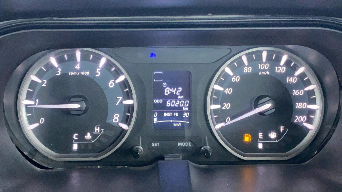 2017 Tata Zest XM RT, Petrol, Manual, 60,308 km, Odometer Image